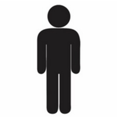 Man For sign on a door Vinyl Decal Sticker - image1